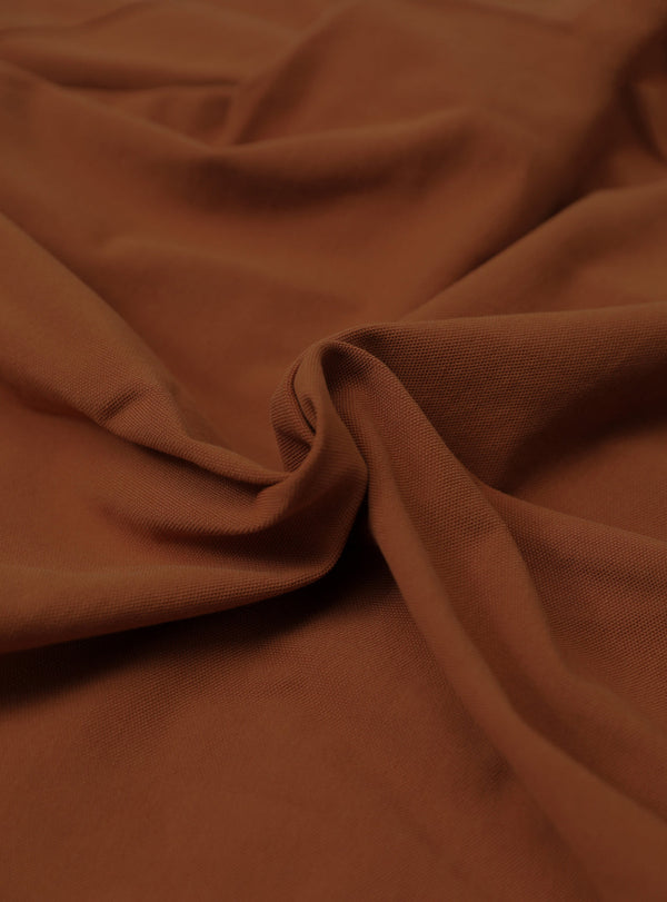 Warm Tan Pique Polo