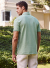 Sea Mist Pique Polo