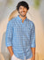 Aero Blue Check Shirt