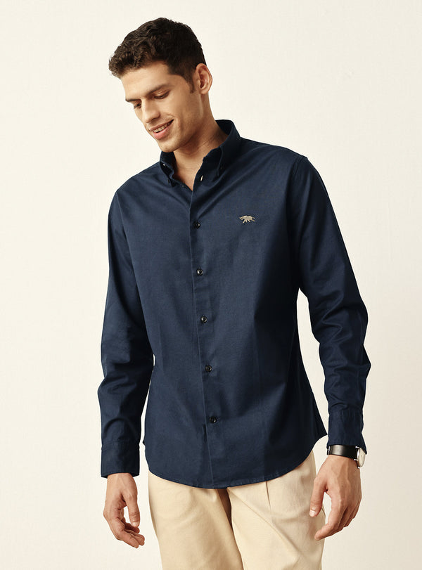 Aegean Night Oxford Shirt