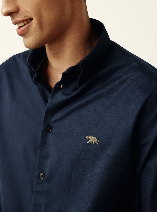 Aegean Night Oxford Shirt