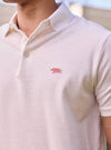 Pure White Pique Polo