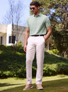 Sea Mist Pique Polo