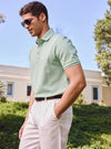 Sea Mist Pique Polo