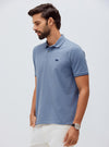Dark Pastel Pique Polo