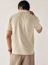 Soft Khaki Cotton Blend Polo